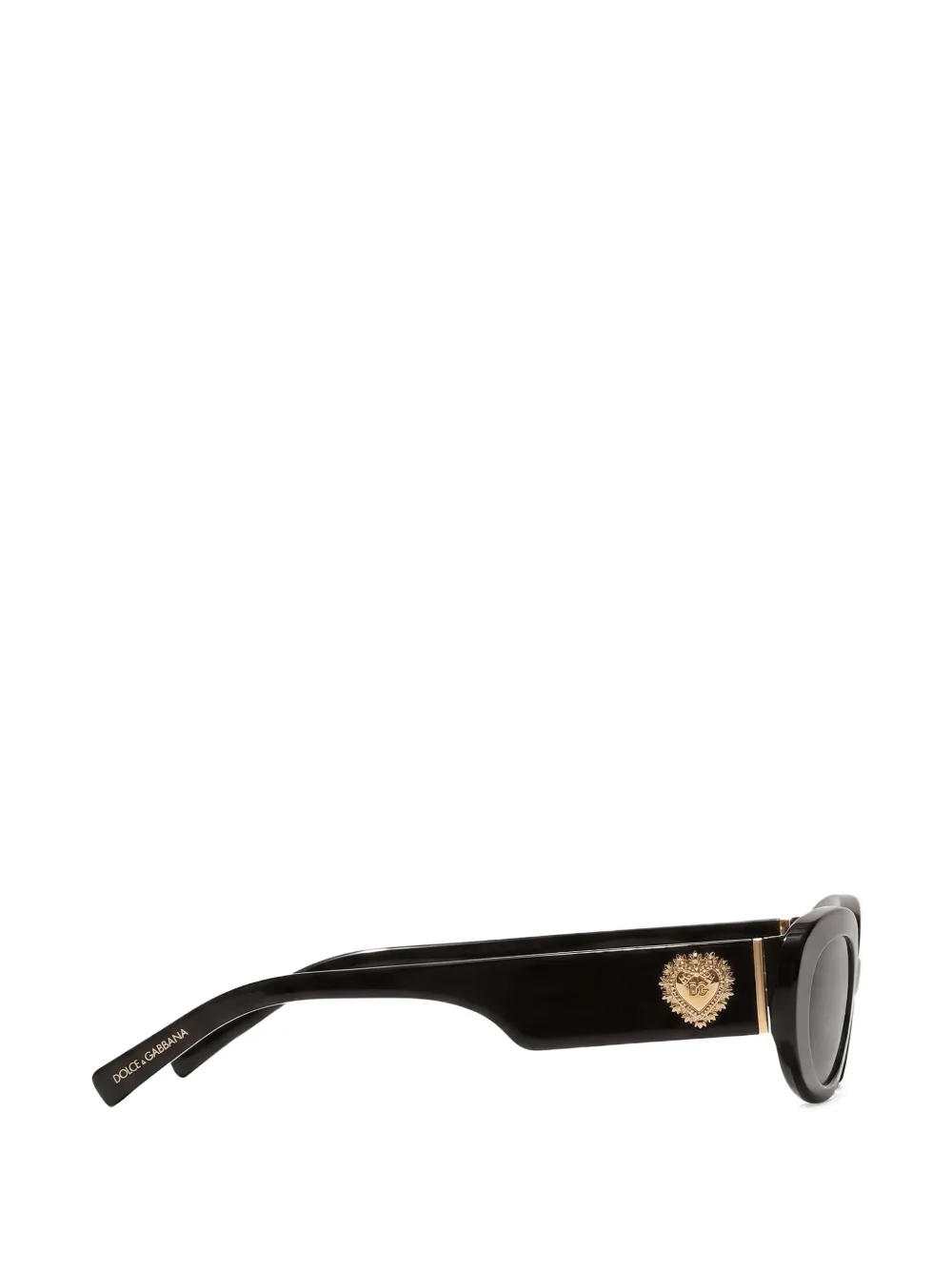 Dolce & Gabbana Eyewear Devotion zonnebril Zwart