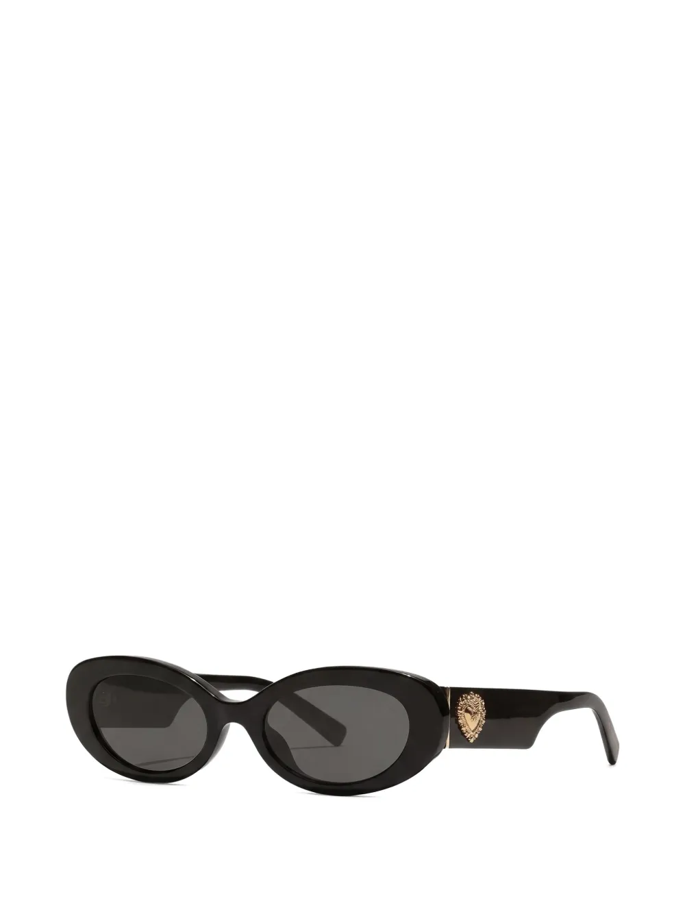 Dolce & Gabbana Eyewear Devotion zonnebril Zwart