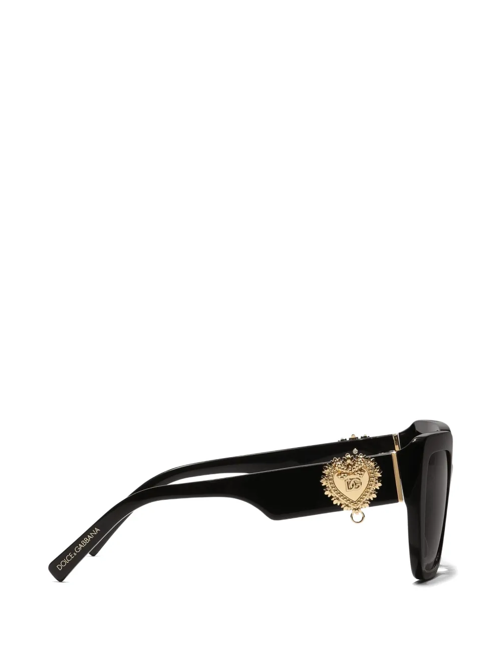 Dolce & Gabbana Eyewear Devotion zonnebril Zwart