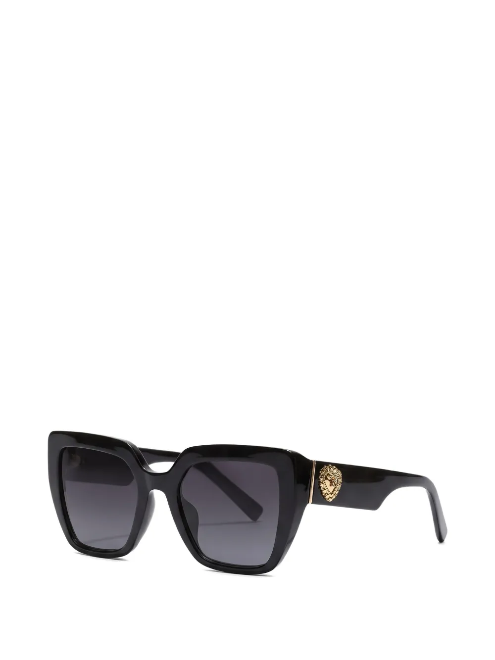 Dolce & Gabbana Eyewear Devotion zonnebril Zwart