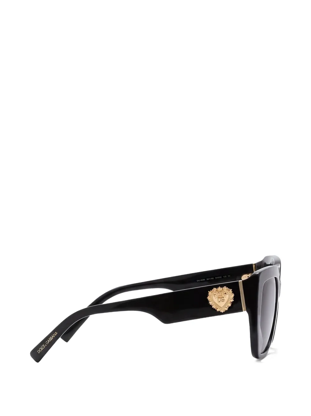 Dolce & Gabbana Eyewear Devotion zonnebril Zwart