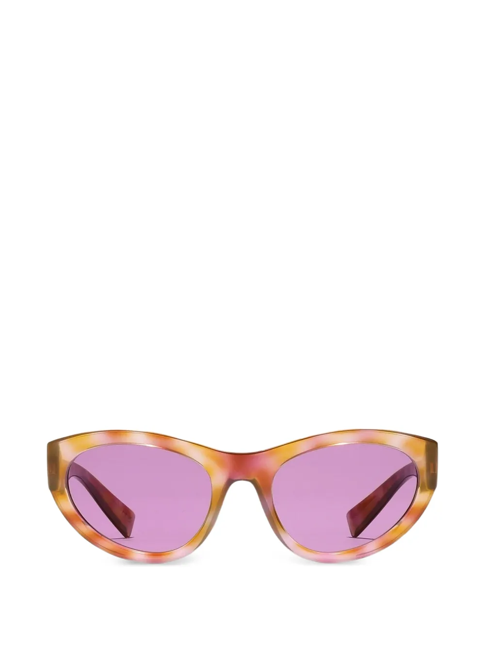 Dolce & Gabbana Eyewear logo detail sunglasses - Arancione