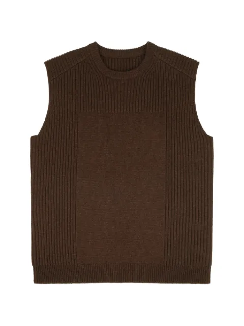 ENTIRE STUDIOS Block ribbed vest