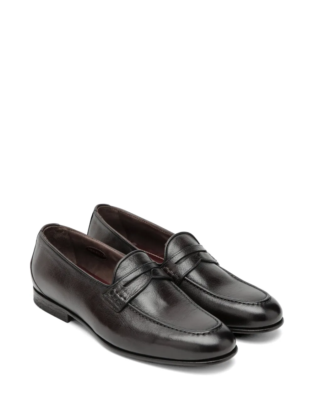sturlini firenze Loafers met banddetail Bruin