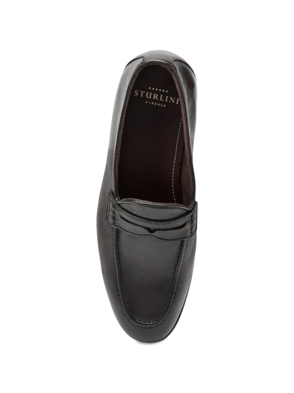 sturlini firenze Loafers met banddetail Bruin
