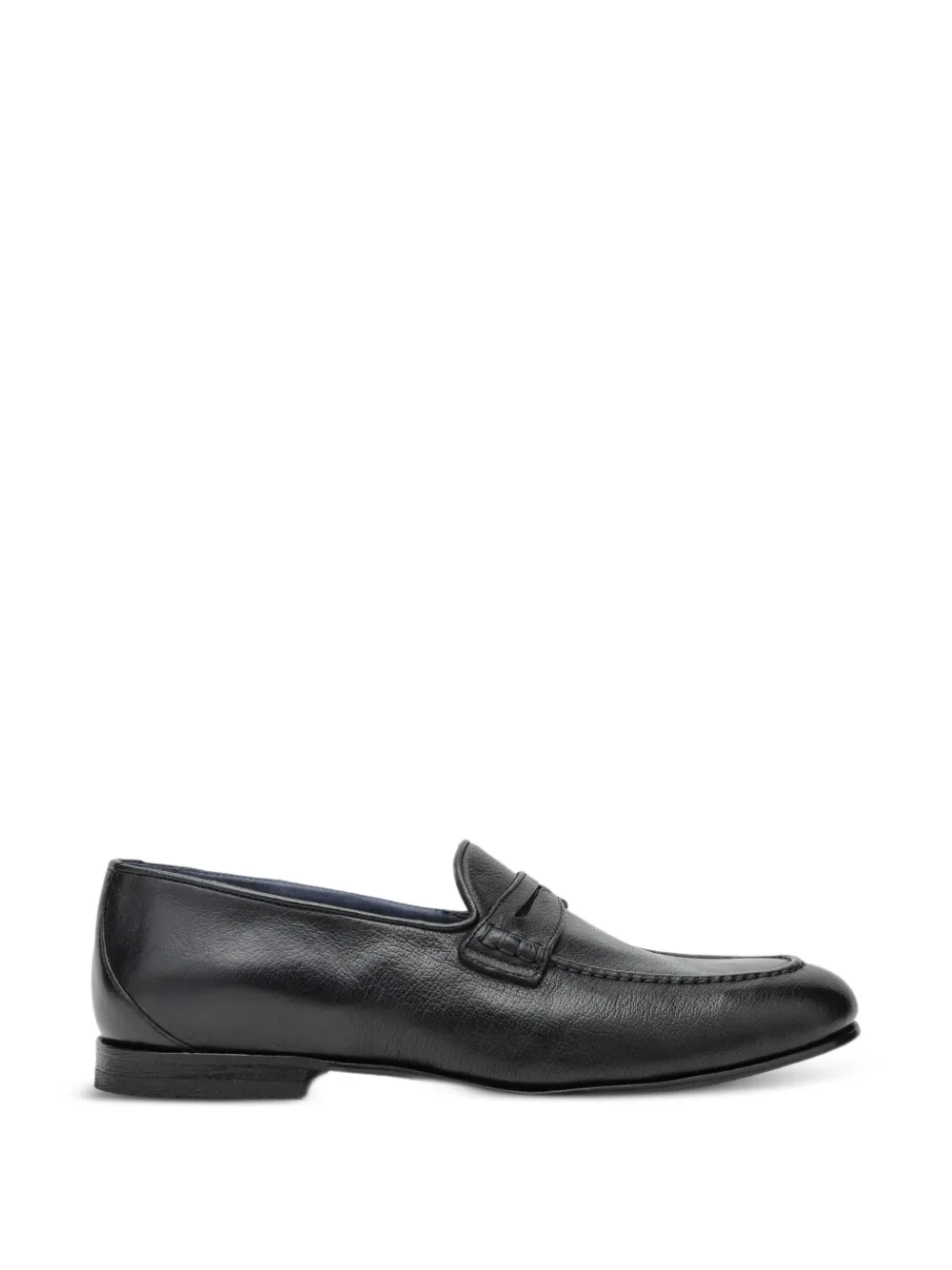 sturlini firenze penny leather loafers - Blau