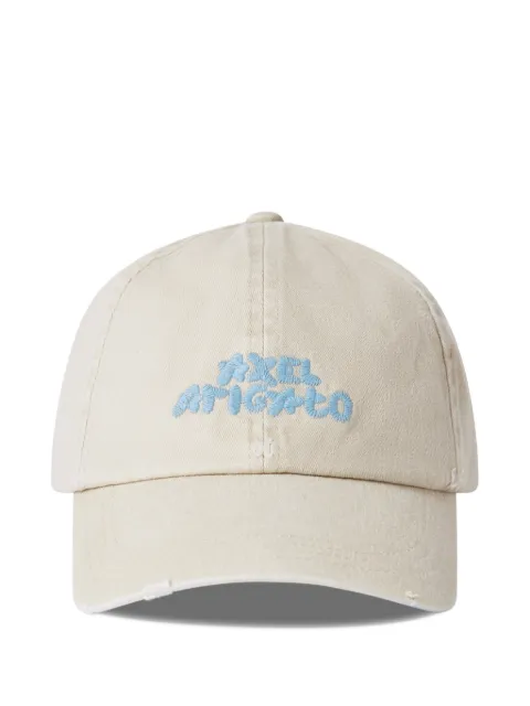 Axel Arigato Floral washed-cotton cap