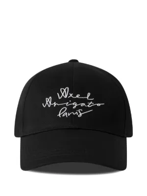 Ann Demeulemeester Heavy Cotton Canvas Hat | Black | FARFETCH IL