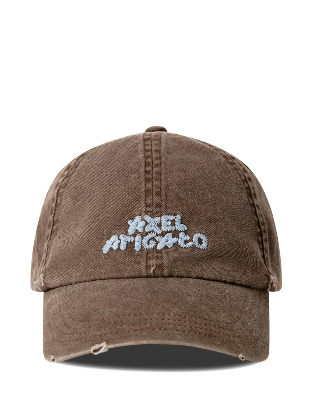 Axel Arigato washed-cotton cap - Marrone