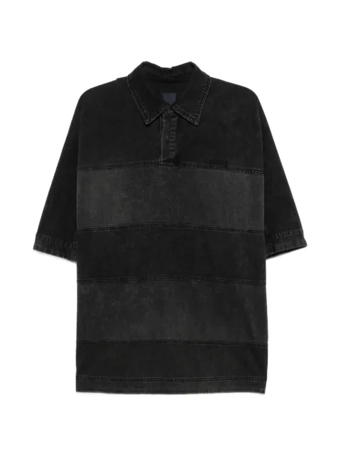 Juun.J panelled polo shirt