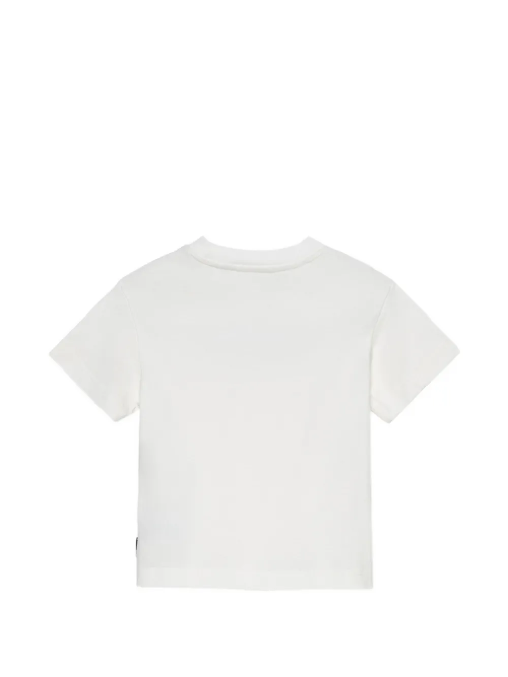 Palm Angels Kids T-shirt met logo Wit