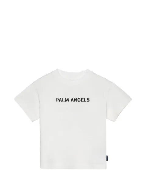 Palm Angels Kids logo t-shirt