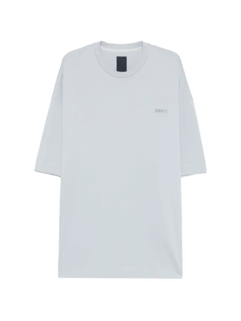 Juun.J logo-embroidered graphic-print T-shirt