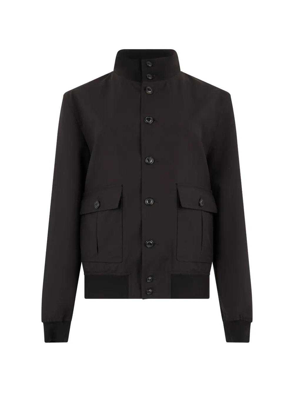 Valstar Valstarino button-front bomber jacket - Brown