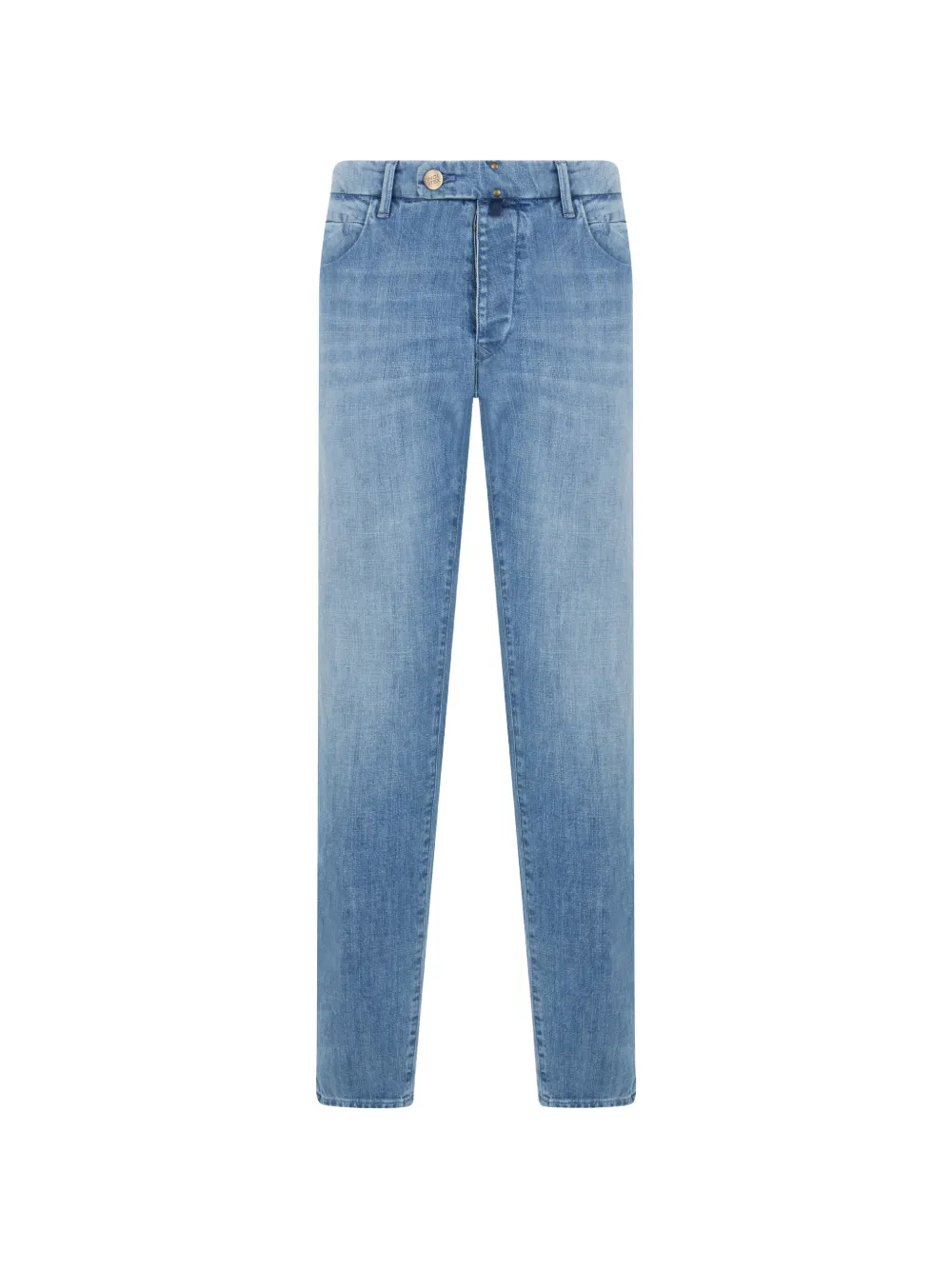 slowear faded-effect straight-leg jeans - Blu