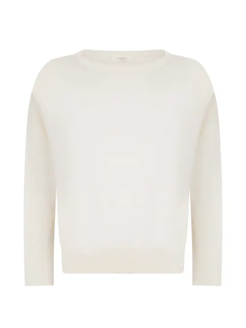slowear drop-shoulder fine-knit sweater