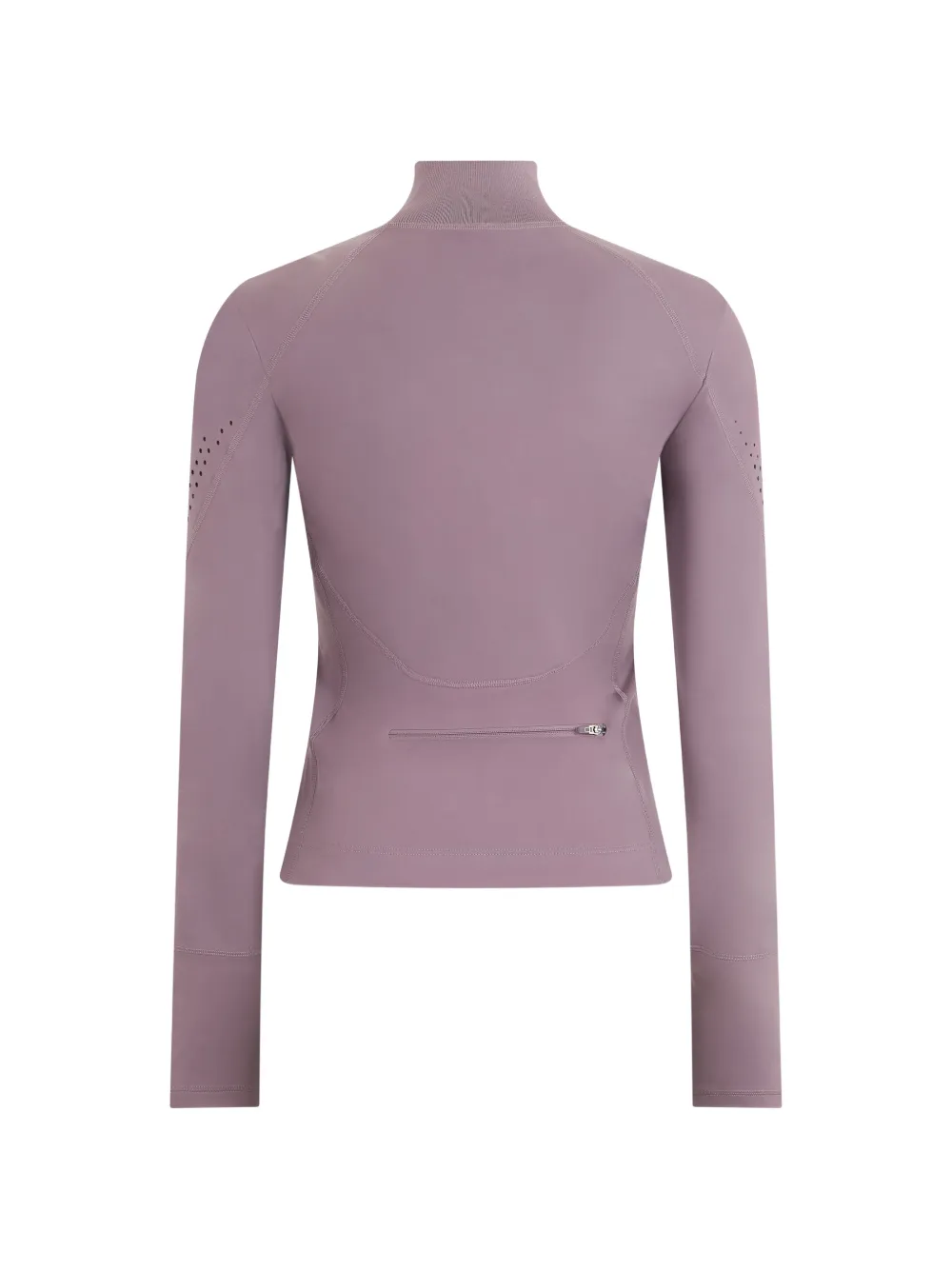 adidas by Stella McCartney Geperforeerd jack met rits Paars
