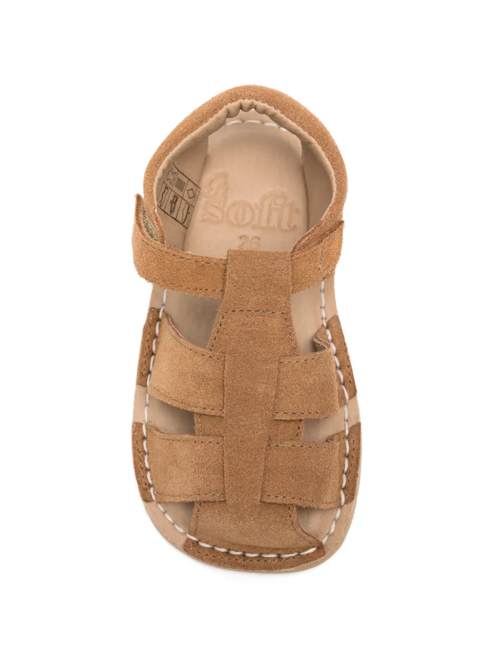 Eli1957 Sandalen met bandjes Bruin