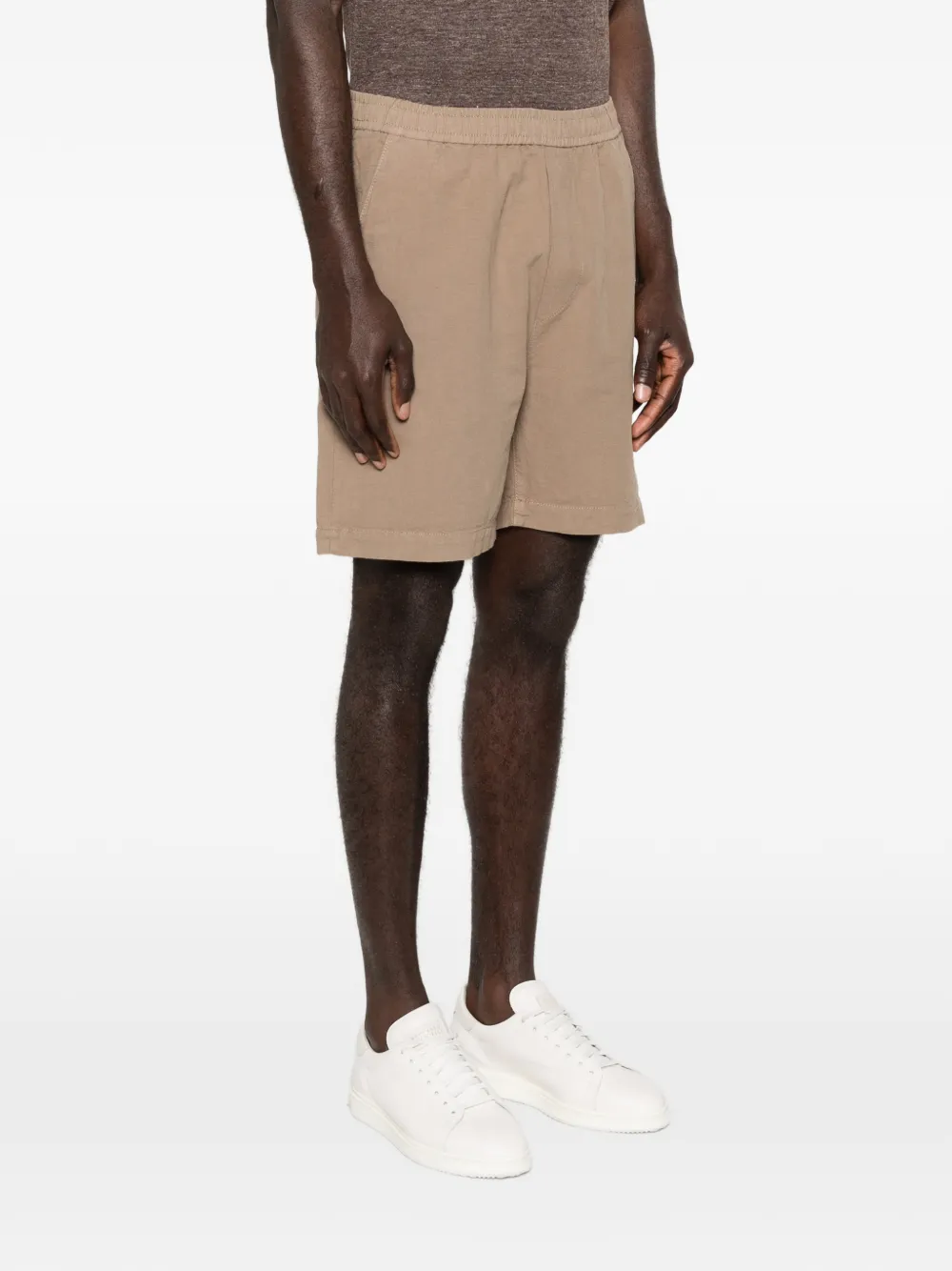 Drykorn Sayo shorts met elastische taille Beige