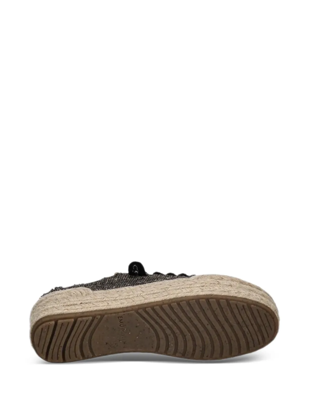 EMU AUSTRALIA Ellery 2.0 espadrilles met franje Zwart