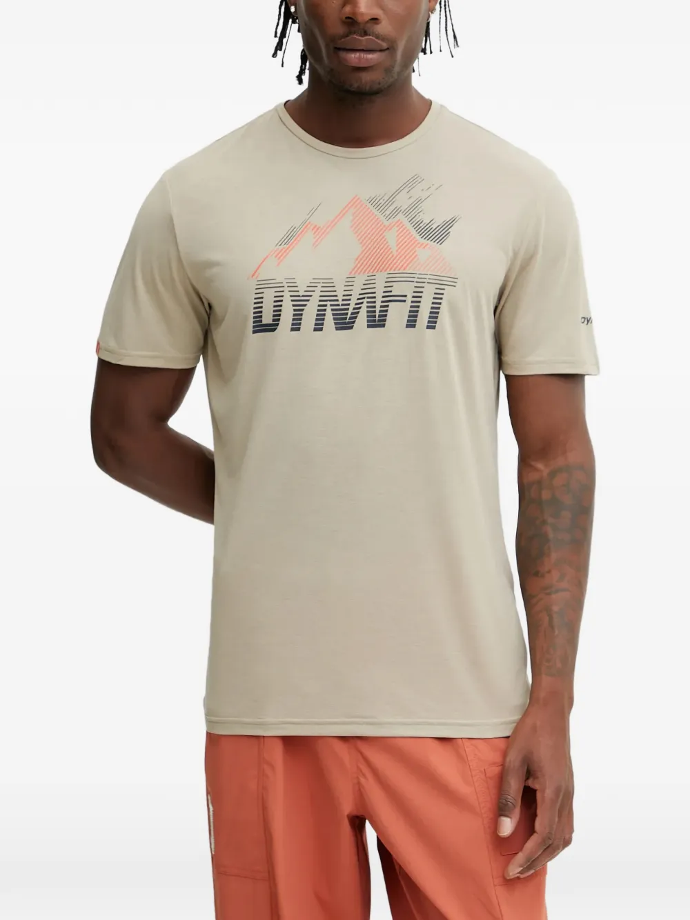 DYNAFIT graphic-print t-shirt - Toni neutri