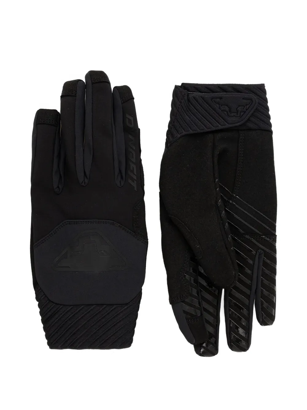 DYNAFIT Blacklight Softshell logo-patch gloves | negro | Image 1