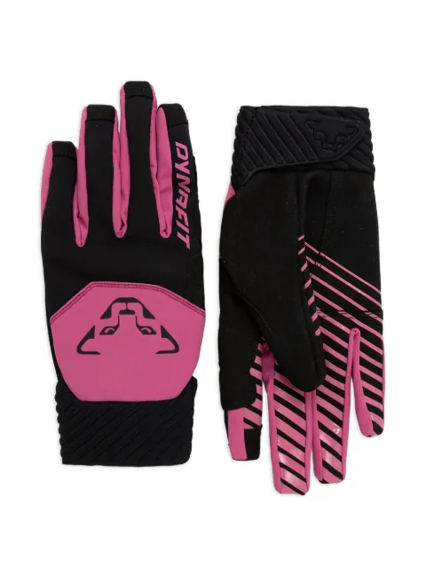 DYNAFIT DNA logo-print panelled gloves