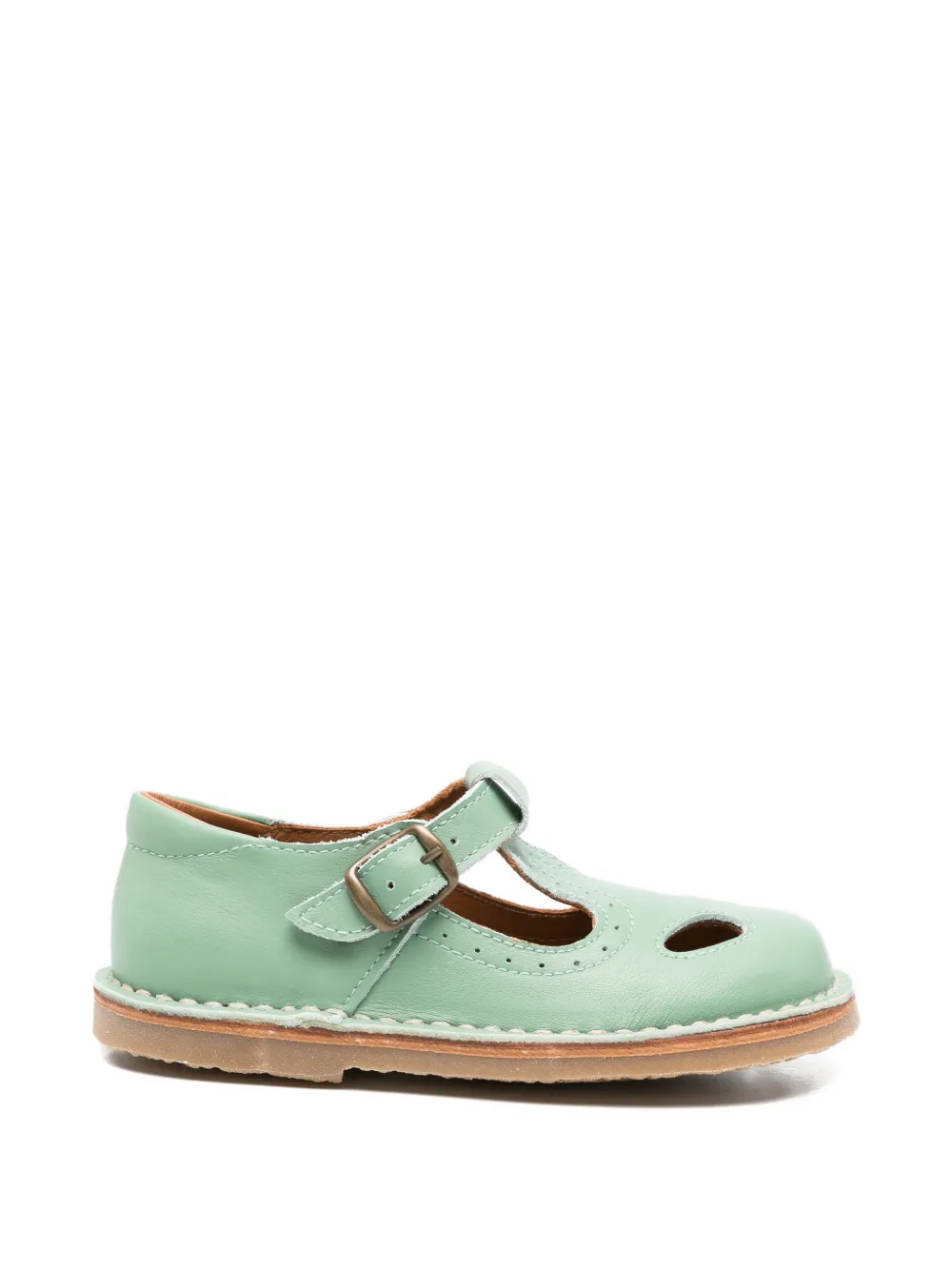 Eli1957 Elena cutout buckle sandals - Verde
