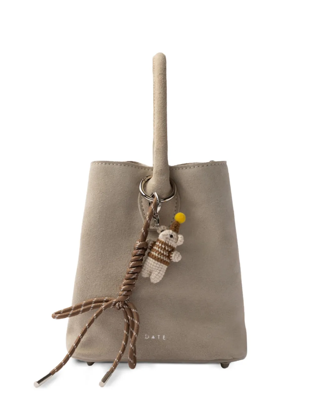 D.A.T.E. keyring shoulder bag - Toni neutri