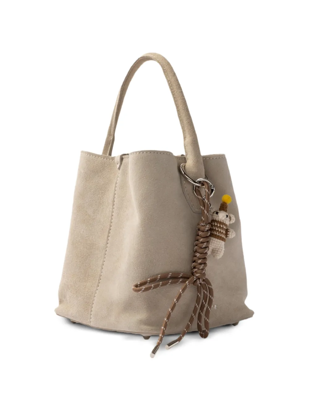  D.a.t.e. Keyring Shoulder Bag - Neutrals 
