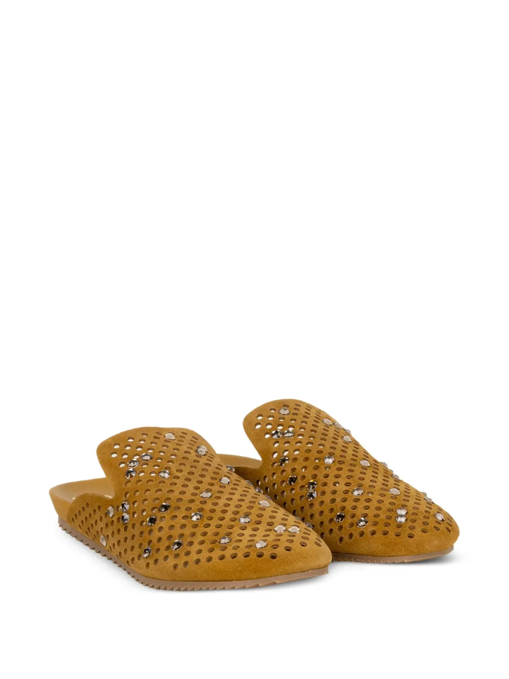  Pedro Garcia Studded Sandals - Yellow 