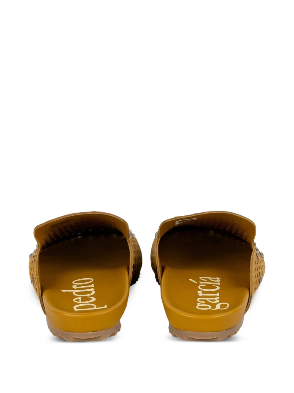  Pedro Garcia Studded Sandals - Yellow 
