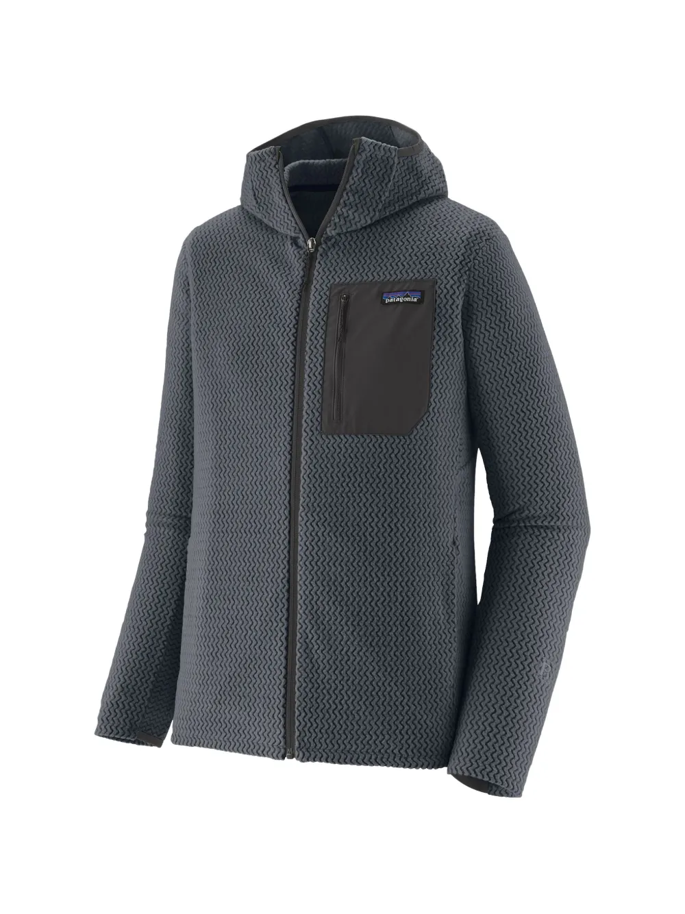 Patagonia R1® Air zip-up hooded jacket - Grigio