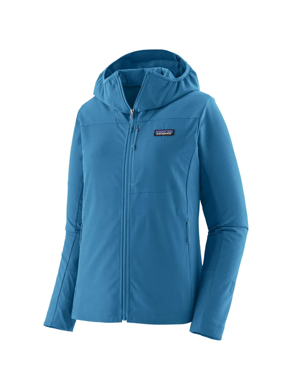 Patagonia long-sleeve hoodie - Blu