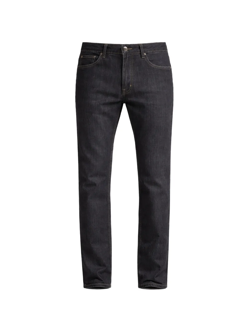 Pal Zileri logo-patch straight-leg jeans - Blu