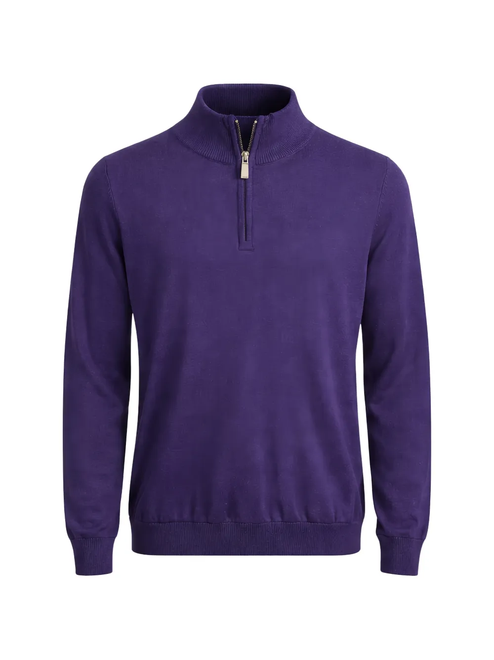 Pal Zileri quarter-zip sweater - Viola