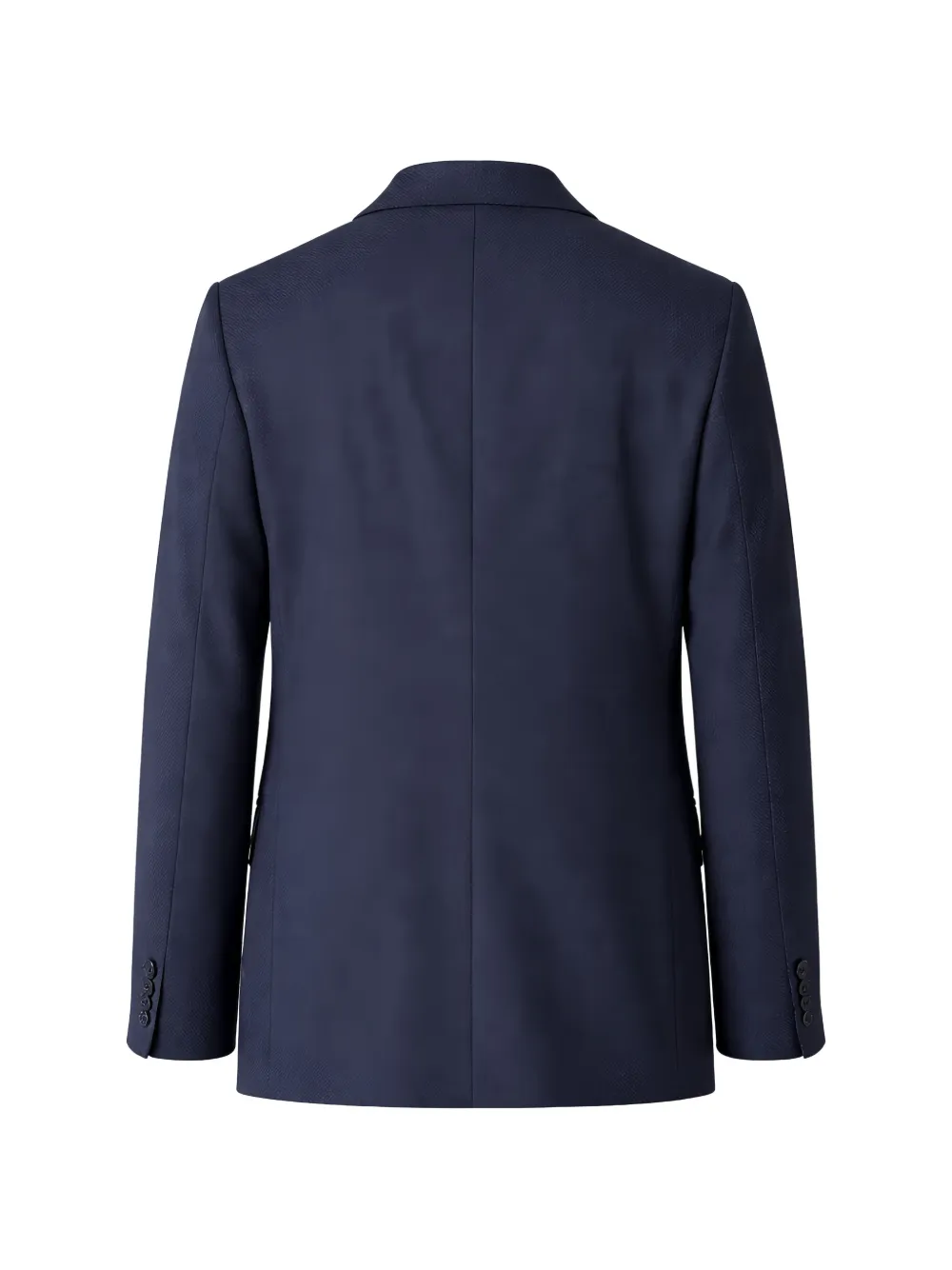 Pal Zileri Jack met enkele rij knopen en logoprint Blauw
