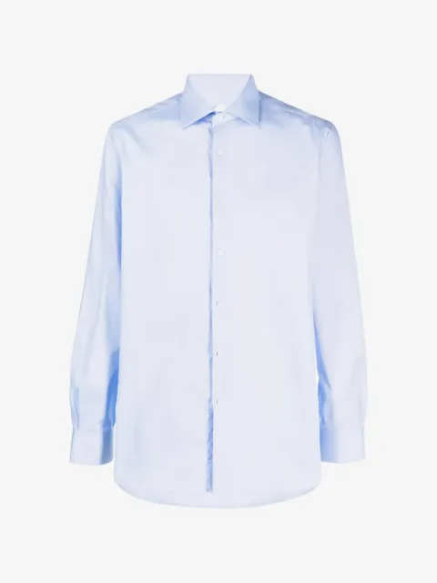 Pal Zileri chemise en coton à manches longues