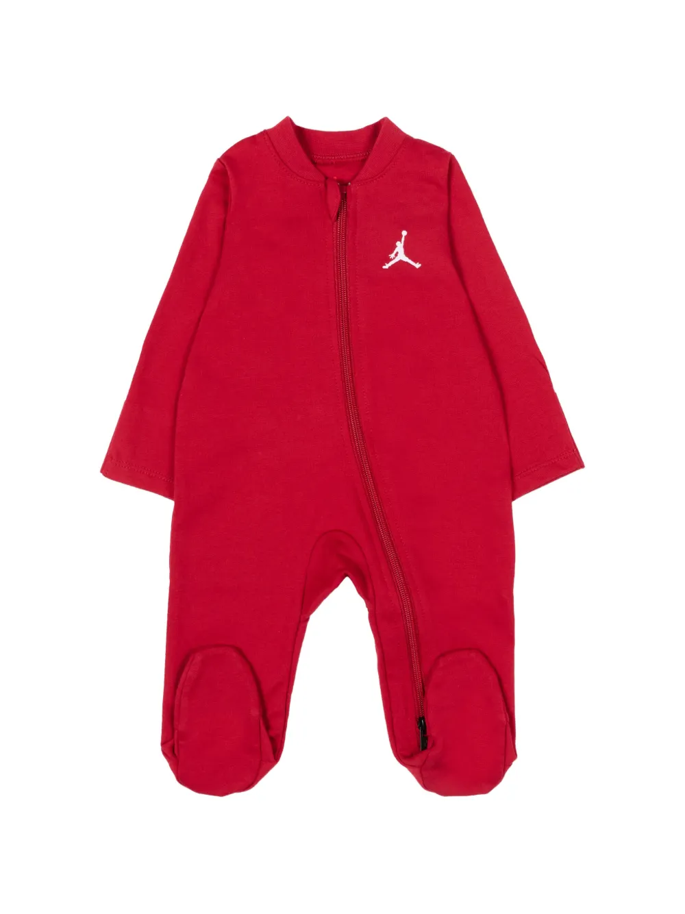Jordan Kids zip-up romper - Rosso