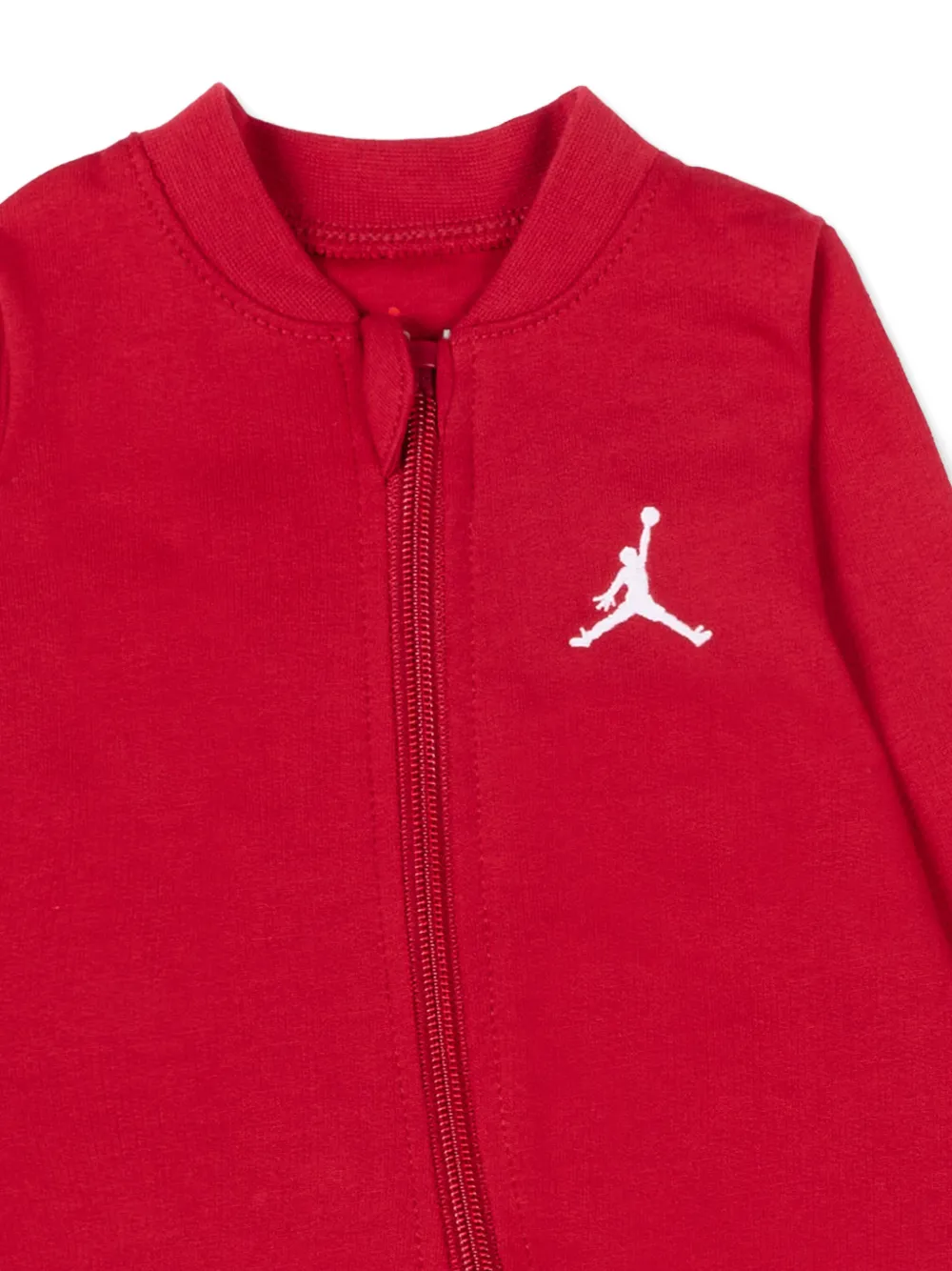  Jordan Kids Zip-up Romper - Red 