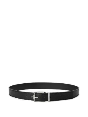 JIL SANDER 細革ベルト　ロゴ入り　60cm Jil Sander レザーベルト | ブラック | FARFETCH JP