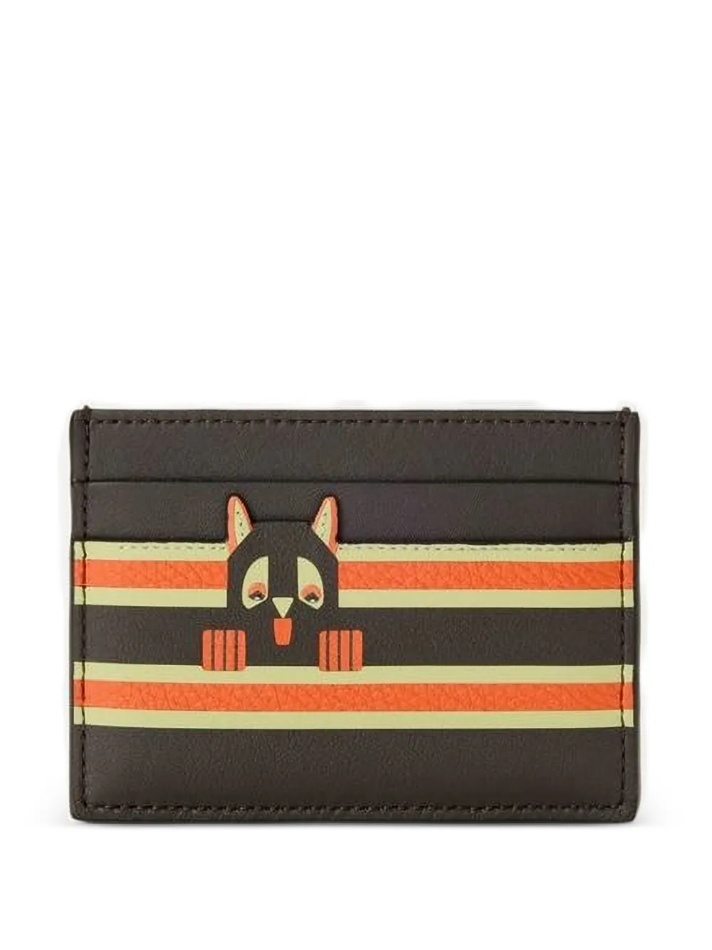 LOEWE Futurist Cat cardholder - Marrone