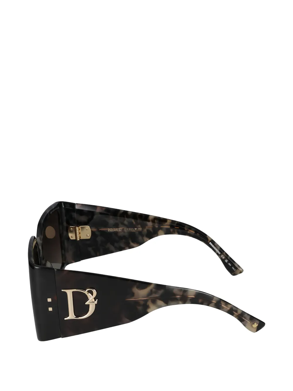  Dsquared2 Oversized-frame Sunglasses - Brown 