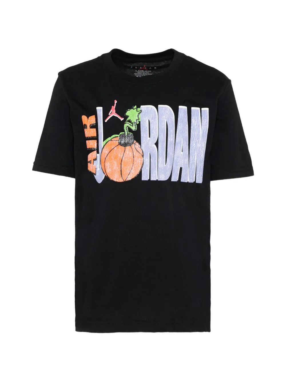 Jordan Kids short-sleeve graphic T-shirt - Nero