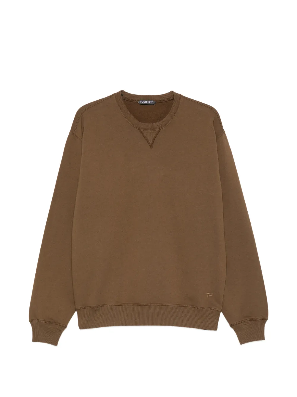 TOM FORD crew-neck sweatshirt - Marrone