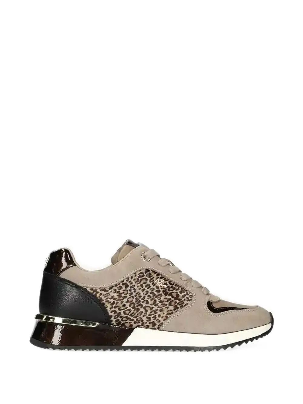 MEXX Fleur Ellen leopard-print panelled sneakers - women - Polyurethane/Calf Suede/Polyurethane/Thermoplastic Elastomers (TPE)/Polyurethane/Therm...