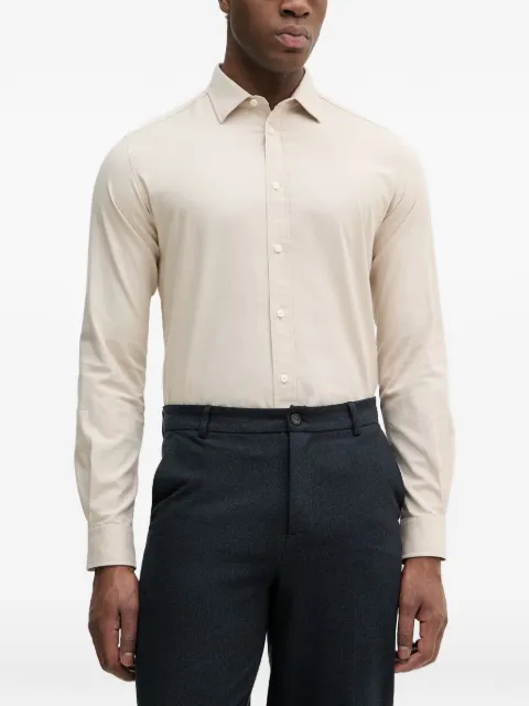 Mos Mosh long-sleeved buttoned shirt