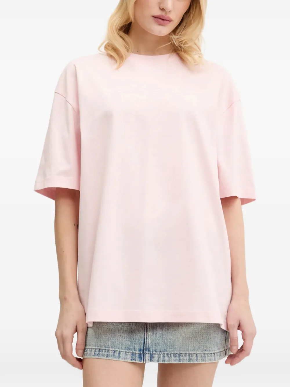 Miss Sixty Short-sleeved T-shirt In Pink