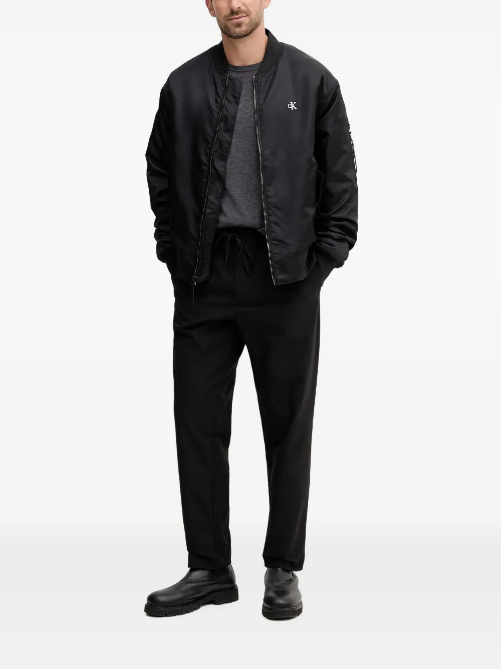 Mos Mosh MMGAdam long-sleeve sweater Grijs