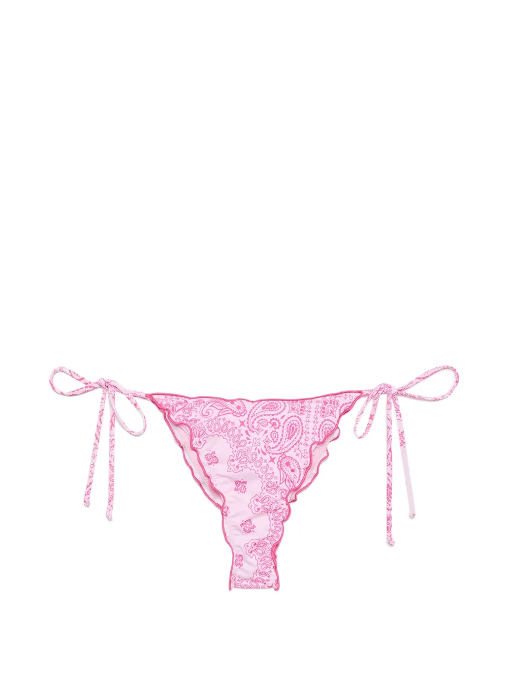 MC2 Saint Barth Miami bikinislip met ruches en zijstrik Roze
